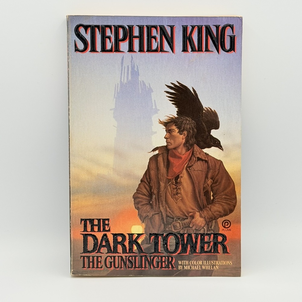 Vintage 1988 Stephen King The Dark Tower The Gunslinger Plume Paperback Horror